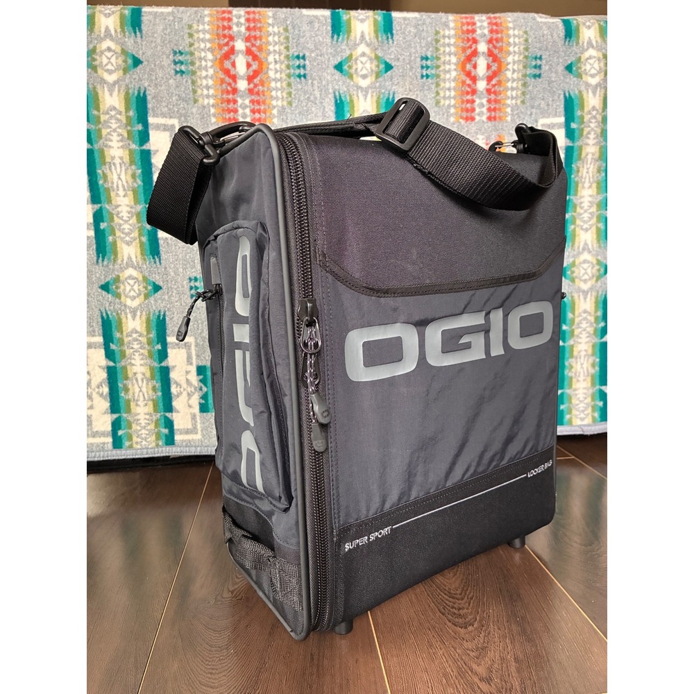OGIO Super Sport Locker Bag Black Gym Organizer Standing Bag